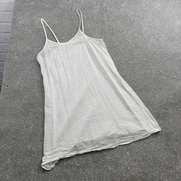 Apiece Apart Victoria Mock Dress Navy Blue Potpourri Sz Floral Ruffle Mini Slip - Picture 12 of 16